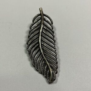 Vintage Sterling Silver Pandora Light as a Feather 🪶 Pendant. 2 inches long